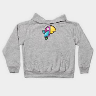 Funny parrot Kids Hoodie